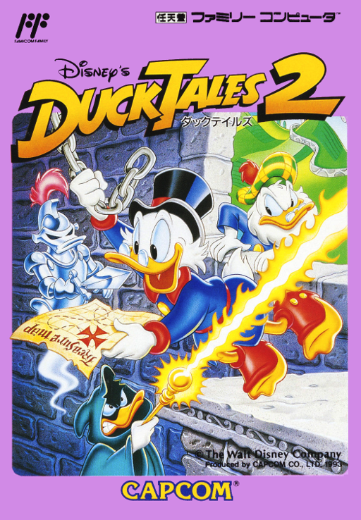 DuckTales 2 (Japan) box art